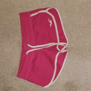 Hollister High-Rise Curved Hem Shorts